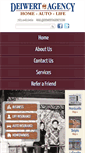 Mobile Screenshot of deiwertagency.com